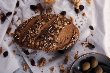 Lezzetli doğal estetik fırınlanmış ekmek