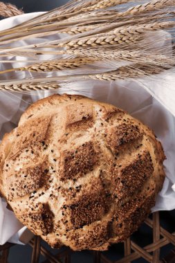 Lezzetli doğal estetik fırınlanmış ekmek