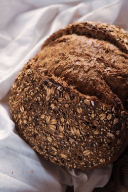 Lezzetli doğal estetik fırınlanmış ekmek