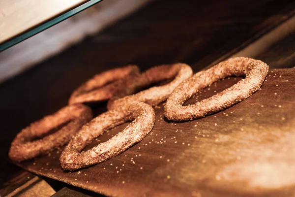 Köstliche Natürliche Ästhetik Gebackenes Brot — Stockfoto