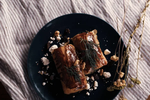 Lezzetli doğal estetik fırınlanmış ekmek