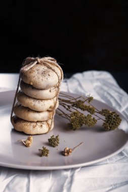 Koyu çikolata parçaları ile tanımlama