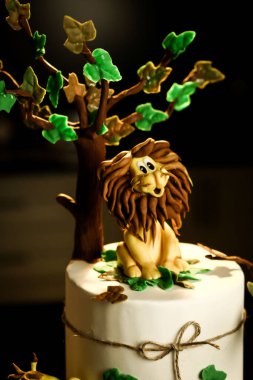 Masada lezzetli bir pasta var.