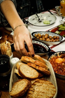 zengin ve leziz Türk Kahvaltı
