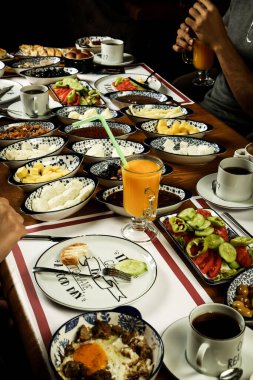 zengin ve leziz Türk Kahvaltı