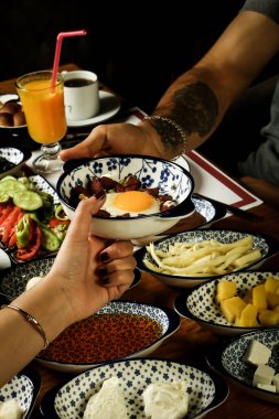 zengin ve leziz Türk Kahvaltı