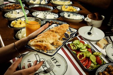 zengin ve leziz Türk Kahvaltı