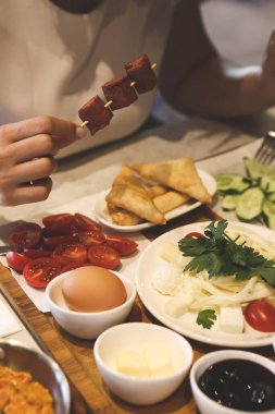 zengin ve leziz Türk Kahvaltı