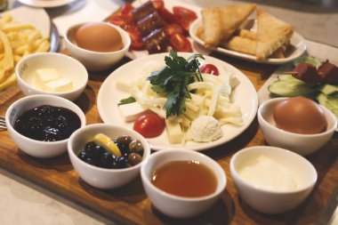 zengin ve leziz Türk Kahvaltı