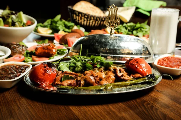 Turkish Arabic Traditional Ramadan Kebab — Stock Photo, Image