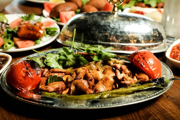 Turkish Arabic Traditional Ramadan Kebab — Stock Photo, Image