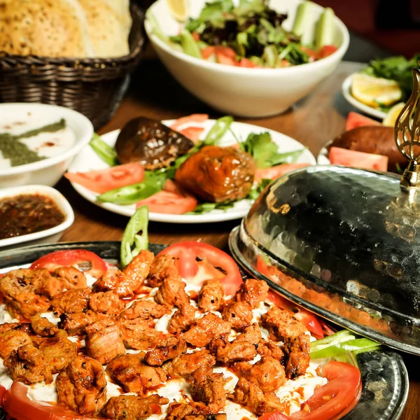 Turkish Arabic Traditional Ramadan Kebab — Stock Photo, Image