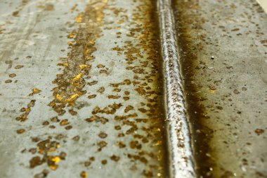 Paslı metal dokusu, eski grunge arkaplan