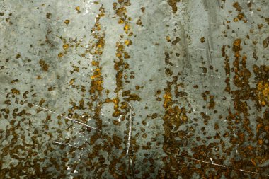 Paslı metal dokusu, eski grunge arkaplan