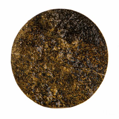 Boş seramik kırpma yolu ile beyaz arkaplan izole