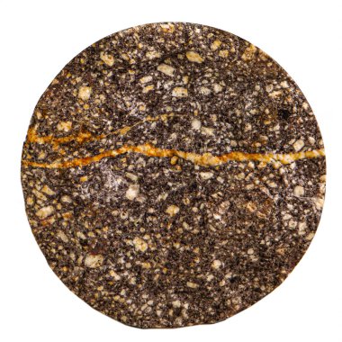 Boş seramik kırpma yolu ile beyaz arkaplan izole