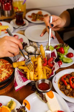 zengin ve leziz Türk Kahvaltı