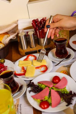 zengin ve leziz Türk Kahvaltı