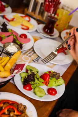 zengin ve leziz Türk Kahvaltı