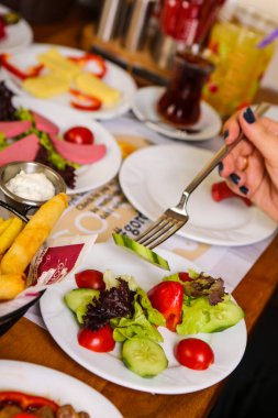 zengin ve leziz Türk Kahvaltı