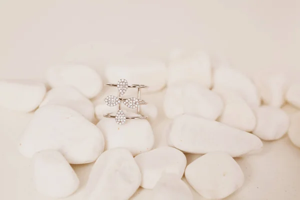 Elmas Mücevherler Moda Mücevherleri — Stok fotoğraf