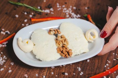 Geleneksel Türk ve Yunan yemek meze masası
