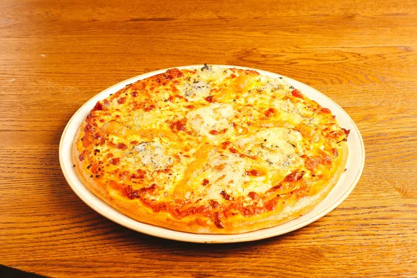 Délicieux Mélange Pizza Cuisine Italienne — Photo