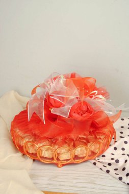 bir sürü değişik çikolatalı pralin