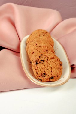 Koyu çikolata parçaları ile tanımlama