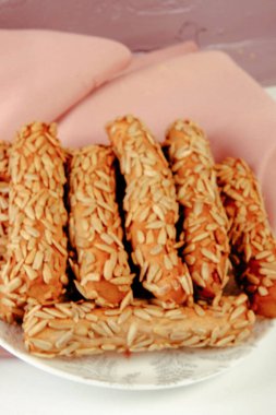 Koyu çikolata parçaları ile tanımlama 