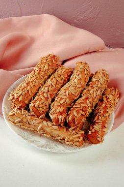 Koyu çikolata parçaları ile tanımlama 