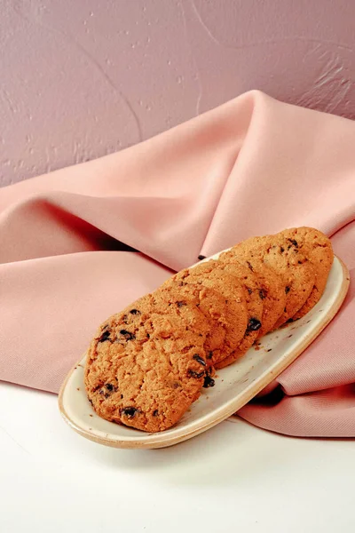 Koyu çikolata parçaları ile tanımlama