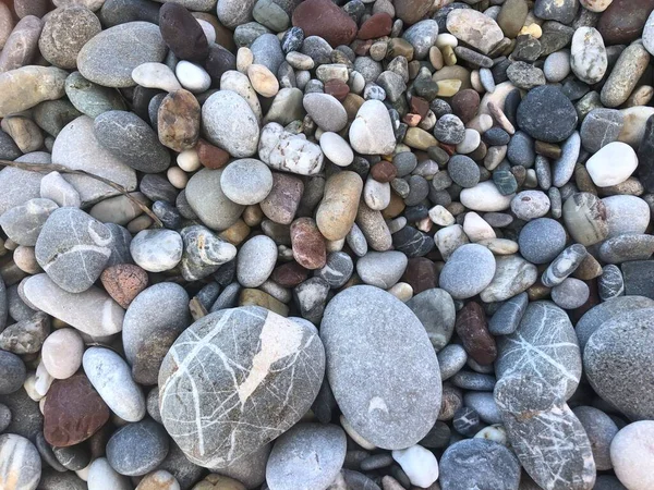 Bunte Schöne Steine Hintergrund Textur — Stockfoto