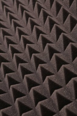 Stüdyo ses akustik köpük arka plan yakın çekim