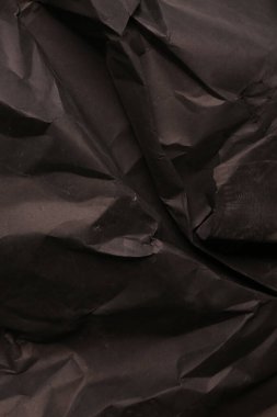 siyah buruşmuş kağıt arkaplan grunge doku arkaplanı