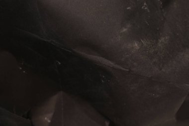 siyah buruşmuş kağıt arkaplan grunge doku arkaplanı