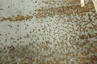 Paslı metal dokusu, eski grunge arkaplan