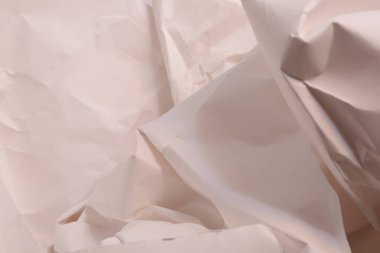 Beyaz buruşmuş kağıt arkaplan grunge doku arkaplanı