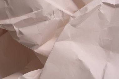 Beyaz buruşmuş kağıt arkaplan grunge doku arkaplanı