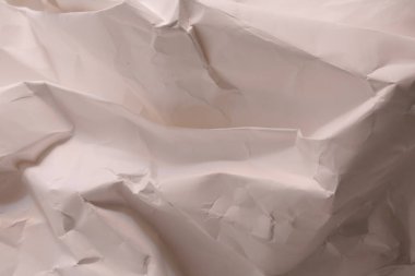 Beyaz buruşmuş kağıt arkaplan grunge doku arkaplanı