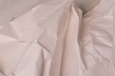 Beyaz buruşmuş kağıt arkaplan grunge doku arkaplanı