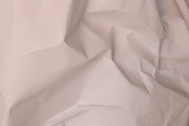 Beyaz buruşmuş kağıt arkaplan grunge doku arkaplanı