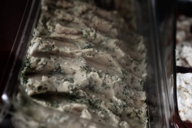 Geleneksel Türk ve Yunan yemek meze masası