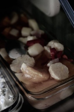 Geleneksel Türk ve Yunan yemek meze masası