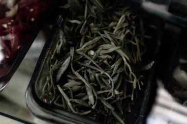 Geleneksel Türk ve Yunan yemek meze masası