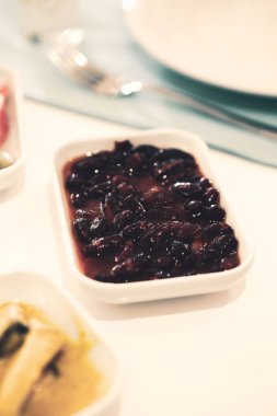 Geleneksel Türk ve Yunan yemek meze masası