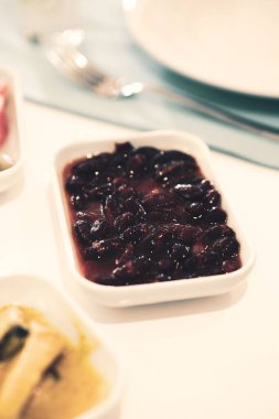 Geleneksel Türk ve Yunan yemek meze masası