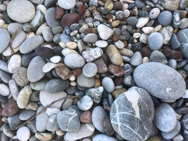 Bunte Schöne Steine Hintergrund Textur — Stockfoto