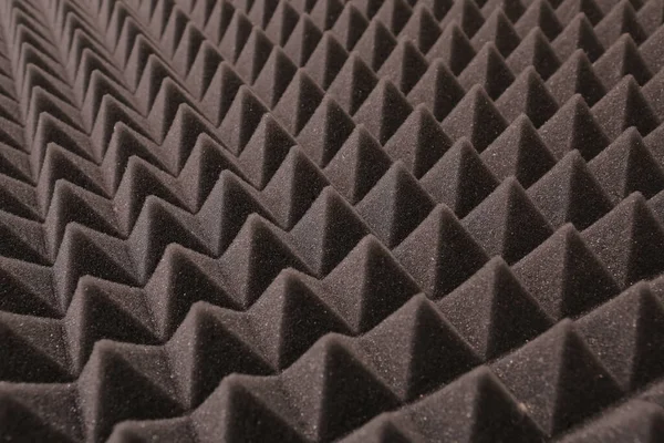 Close up of studio sound acoustical foam Background