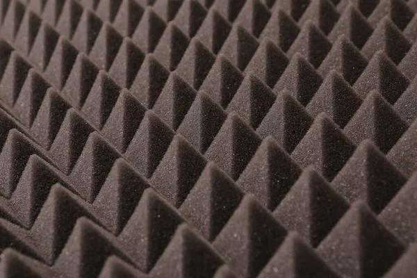 Close Studio Sound Acoustical Foam Fundo — Fotografia de Stock